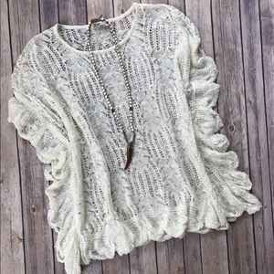 Feminine Ruffle Sweater